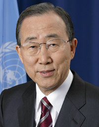 Ban Ki-Moon (Vice Minister of Foreign Affairs and Trade, incumbent Secretary-General of the U.N.),